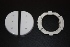 Berker Starpoint TWINPOINT Rollo Jalusie Wippe mit Halteklammer in polarweiß