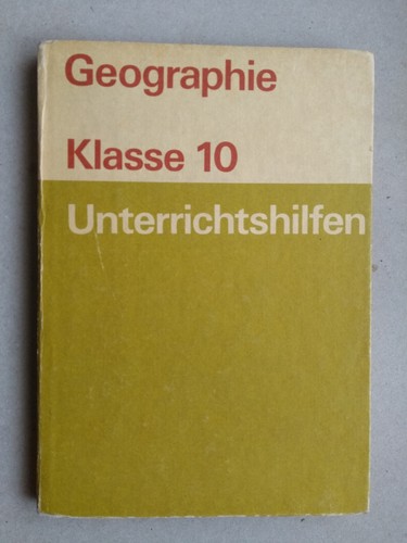 Unterrichtshilfen geographie - unterrichtshilfen, "