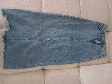 Damen Jeans Rock Blau