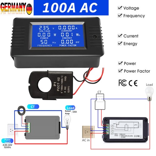 Leistungsmesser lcd - leistungsmesser,