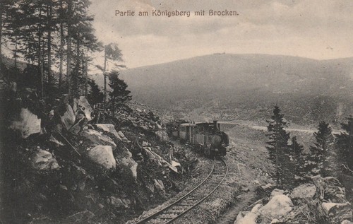 Eisenbahn dampflok - ak,