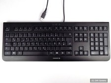 Original Cherry JG-08 USB Tastatur Keyboard QWERTZ Schwarz JK-0800DE-2 Black, OK