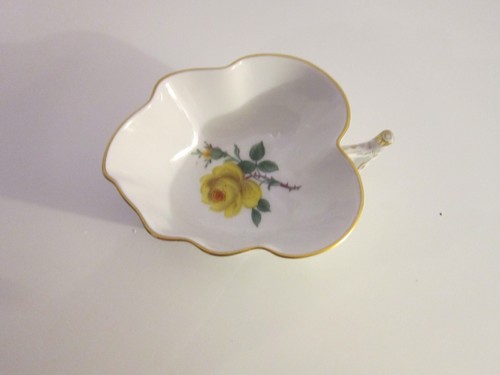 Meissen salzgefäß gelbe - meissen,