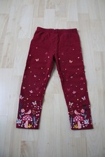 Mädchen * Leggings * Vögel / Schmetterlinge * Größe 98