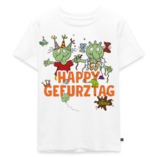 Die Olchis Classic Happy Gefurztag Geburtstag Kinder Premium Bio T-Shirt