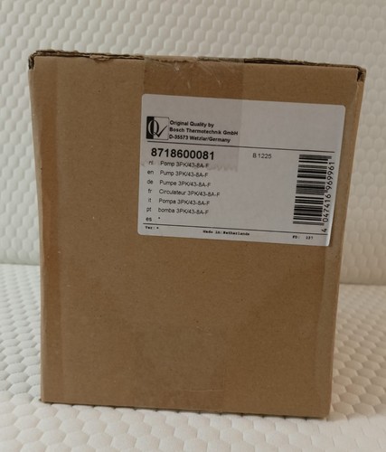 Bosch original pumpe - bosch,