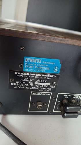 Marantz vintage receiver 2270 - vintage,