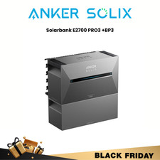 Anker SoLlX Solarbank 3 E2700 Pro Speicher mit BP2700 Akkus 5,4kWh