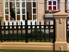 Playmobil Zaunelement aus Parkzaun Parkmauer 1042 - 5360 - 7477 - Nostalgie 1900