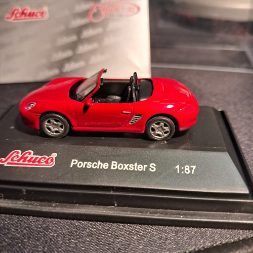 Schuco porsche boxster 87 - schuco, 1:87