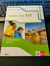 Green Line 1/2  Ausgabe Bayern G9 Grammatisches Beiheft- neuwertig