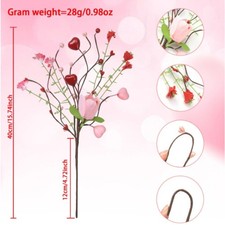 Seidenblume Herzstück Rosen