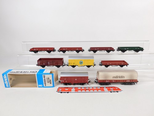 Märklin 9x güterwagen - h0,