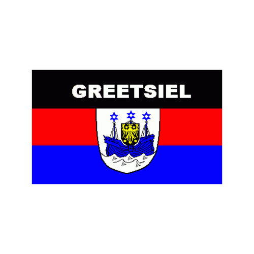 Fahne stadt greetsiel mit - greetsiel,