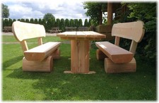Rustikale Gartenmöbel Set