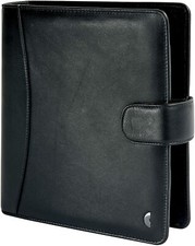 Chronoplan 50172 nachfüllbarer Terminplaner Organizer Terminkalender Mappe - B-W