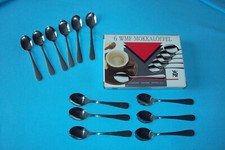 WMF – 12 kleine Teelöffel Espressolöffel Mokkalöffel kleine Kaffeelöffel (11,0cm
