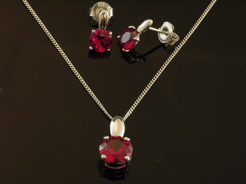 585 weissgold set - 14, karat