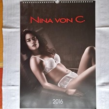 Nina von C. Kalender 2016  Katalog Fashion 30x42 cm Dessous Unterwäsche Hohe Qua