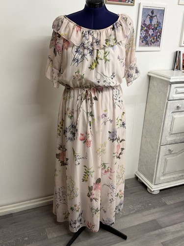 Damen maxi sommerkleid - sommerkleid, mit