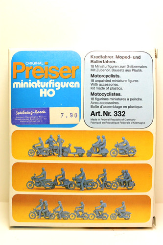 Preiser 332 miniaturfiguren - 332,