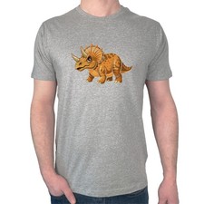 Herren T-Shirt Triceratops