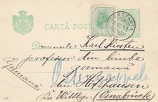 Rumänien 1905 ganzsache - rumänien:,