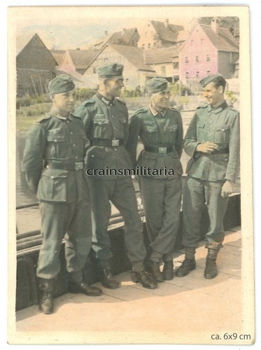 Orig farb foto soldaten auf - orig.,