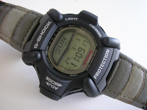 Casio vintage riseman shock - casio,