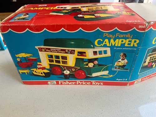 Fisher price camper 1972 mit - camper,