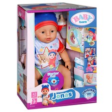 BABY born Puppe Jonas mit