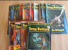 Tony Ballard Horror-Romane 16 Hefte Gruselromane Sammlung Konvolut