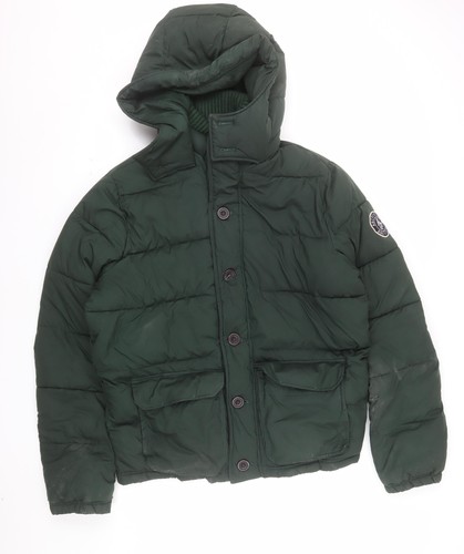 Grüne gefütterte herrenjacke - gefütterte,