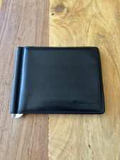Prada Bifold-Portemonnaie Saffiano-Leder Schwarz