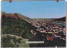 Perlmuttbild- Andenkenbild-Heidelberg   ca. 18 x 13cm, hinter Glas