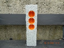 Gartensteckdose Granit Stele  Steckdosensäule zB für Lichterkette