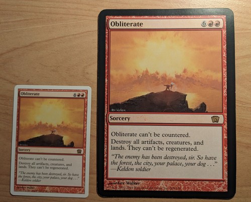 Mtg obliterate vertilgung - mtg,