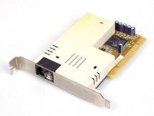 Selten: Original ELSA MicroLink 56k PCI HCF EU Modem Card Karte 2x RJ11 Rarität