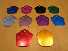 Hundemarke Wunschgravur farbig
