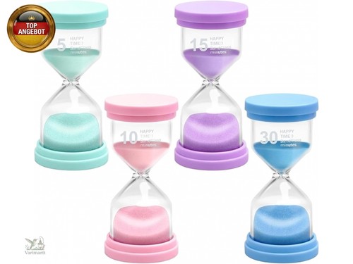 Sanduhren set bunt sanduhr - 4,