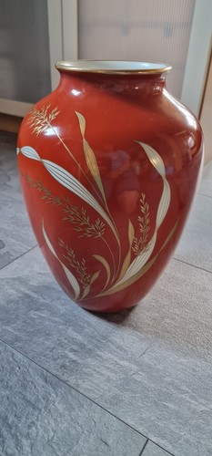 Porzellanvase handbemalt - porzellanvase,