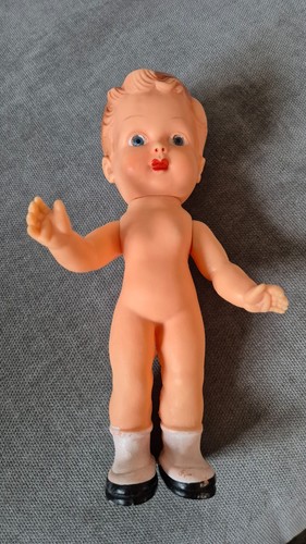 Ela puppe alte gummipuppe - alte,
