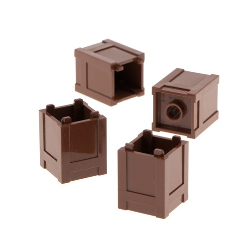 Lego container 2x2x2 - 4x, rot