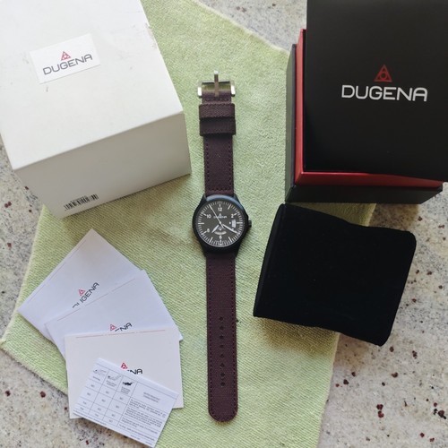 Dugena fliegeruhr cockpit 42mm - fliegeruhr,