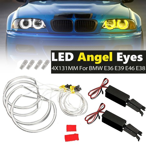 4x131mm led angel eyes xenon - led,