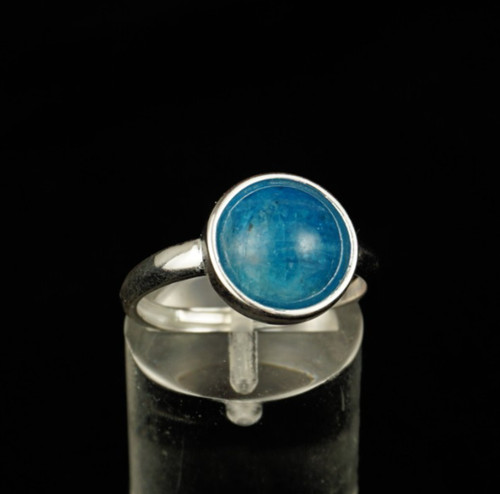 Apatit ring aus 925 silber - apatit,