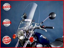 UNIVERSAL WINDSCHILD TOURING WINDSCHUTZSCHEIBE CHOPPER SCHEIBE 3 FARBE HOCH 60CM