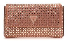 GUESS Zalina Mini Pouch Abendtasche Clutch Umhängetasche Tasche Bronze bronze