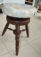 Klavier Hocker / Drehhocker, Sehr alt , Höhenverstellbar