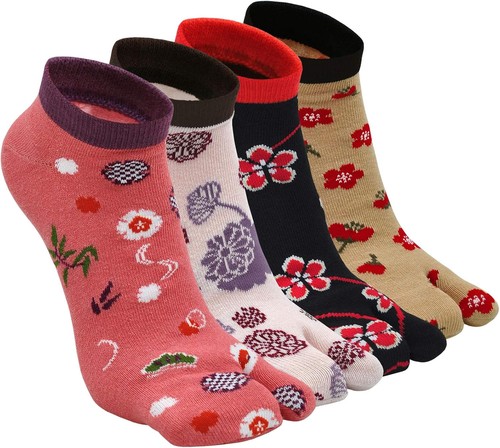 Baumwolle zehensocken geta - baumwolle,